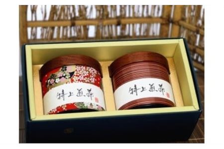 のぐち園本店 特上煎茶 2缶入セット No.095