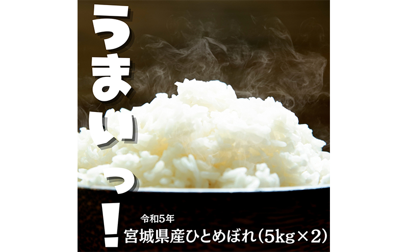 令和5年宮城県産ひとめぼれ（10kg）