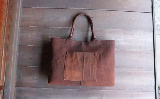 JJB-3.【酒袋でつくるバッグ】酒蔵（談山）バッグN (大型トート)