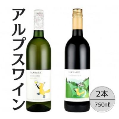 ふるさと納税 笛吹市 アルプスワイン　ひだまりの甲州・こもれびのベーリーA　計2本セット 167-087