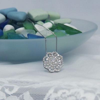 ふるさと納税 甲府市 プラチナ 1.0ctダイヤモンド　シンメトリーペンダントネックレス　HH018746 |  | 02