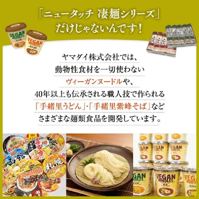 ヴィーガンヌードル カップ麺ノンフライ ヤマダイ12食 カップ麺