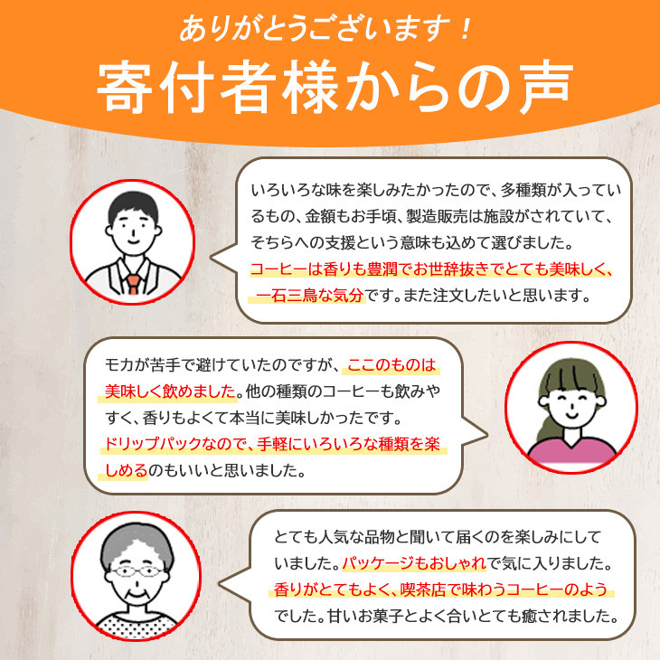 【思いやり型返礼品】自家焙煎「花巻銀河珈琲」ドリップバッグコーヒーセット 【279】