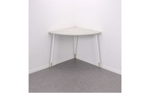 【＆FREL】FS コーナーテーブル 天板 メラミンホワイトパイン 幅99cm 奥行67cm 高さ72cm[№5840-1862]　※離島への配送不可