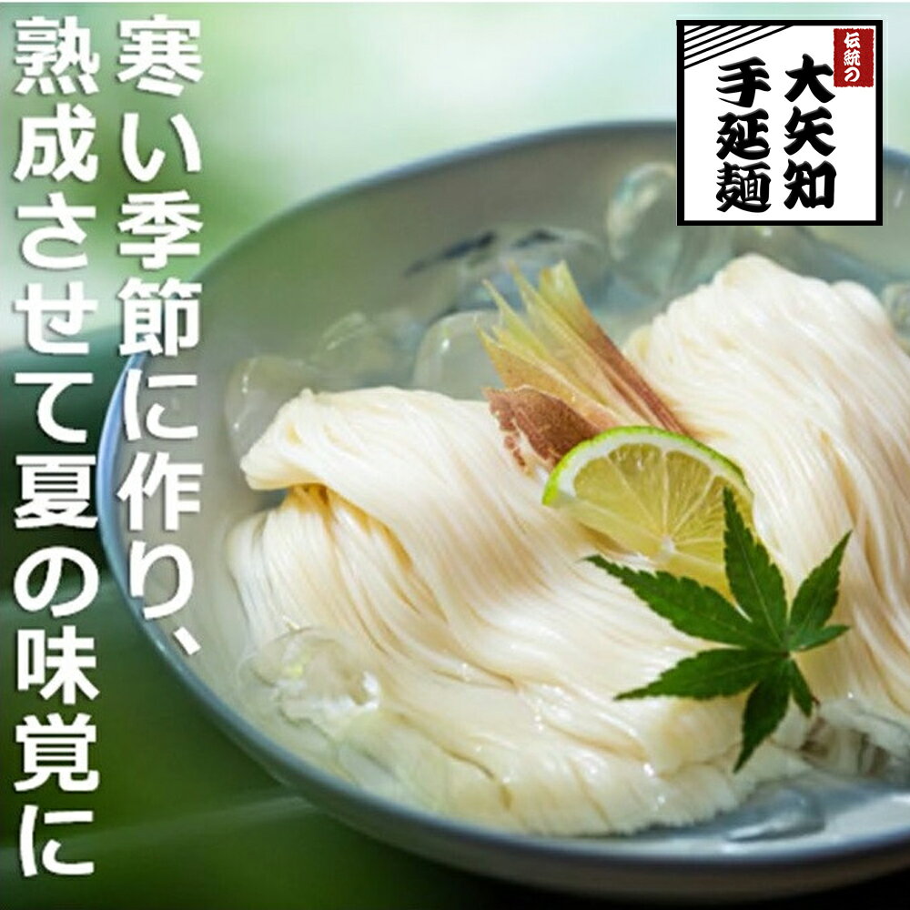 【ふるさと納税】うまみが違う！ 寒製素麺「三重の糸」大矢知手延素麺　40把入