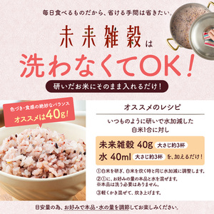 未来雑穀21 (計2.4kg・400g×各3袋・マンナン入り＆マンナン無添加セット) 21種類 国産 もち麦 発芽玄米 大麦 米 大豆 きび 健康 食物繊維 ご飯 食べ比べ 【man263-C】【味源