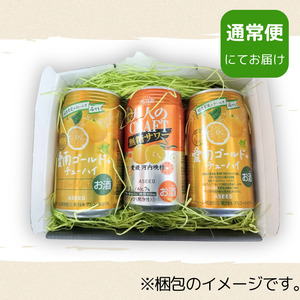 柑橘チューハイ 飲み比べセット サワー 1本 チューハイ 2本 計3本 350ml 大人のCRAFT無糖サワー 愛南ゴールドチューハイ 飲み比べ チューハイ サワー 詰め合わせ お試し 試供品 500