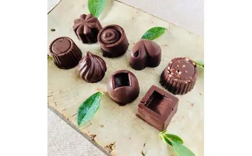 ミニビターチョコ詰合わせ〈８個〉白砂糖不使用_A0021-075