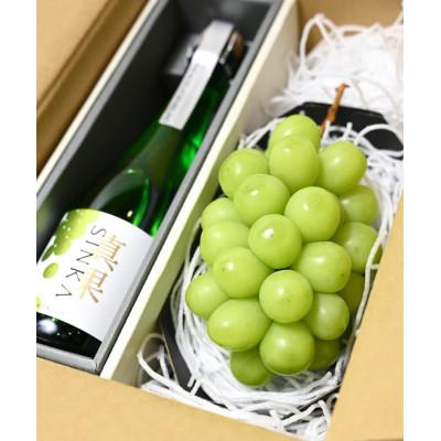 ふるさと納税 山梨市 【先行予約/2026年8月下旬より発送】山梨県産シャインマスカット+SINKA -真果- セット |  | 01