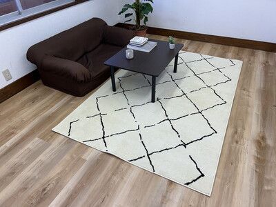 【アイボリー】ファリル折 210cm×260cm ※離島への配送不可