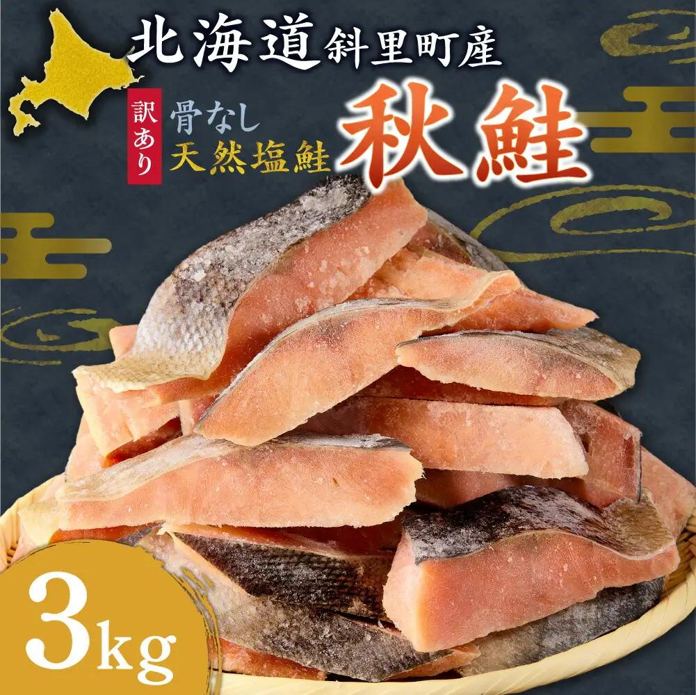 訳あり 国産鮭 約3kg  鮭