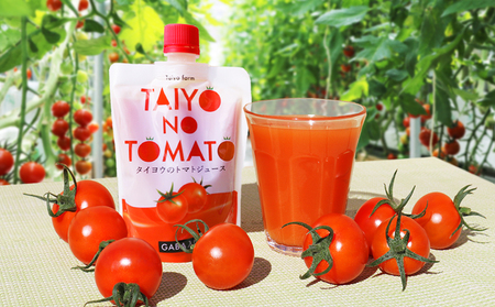 【匠の一粒～べにすずめ～】《定期便》タイヨウのトマトジュース 200ml×12本《毎月発送６回》　[0120-0007]