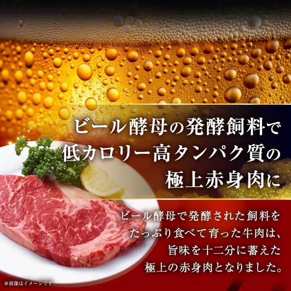 【これぞ北海道産 極上赤身肉】阿寒モルト牛サーロインステーキB 約200g×5枚 ふるさと納税 肉