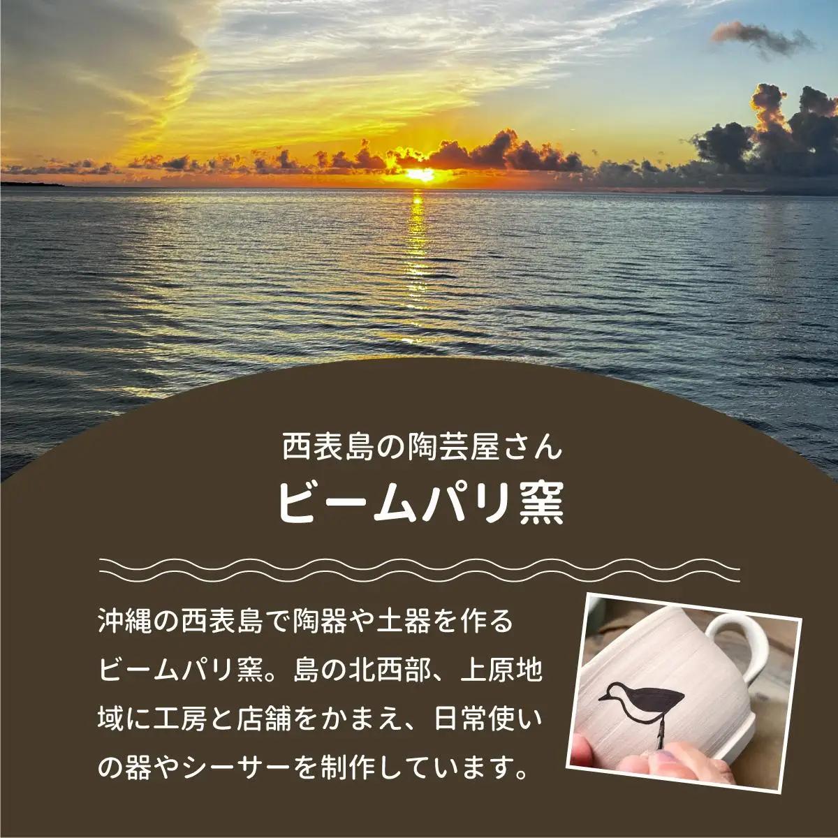 ビームパリ窯　シロハラクイナシリーズ　お茶碗