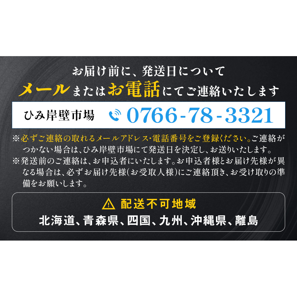 【冷蔵】お刺身 詰め合わせ（サク）4,5人前（5種類）　釣屋魚問屋直営 ひみ岸壁市場_イメージ4