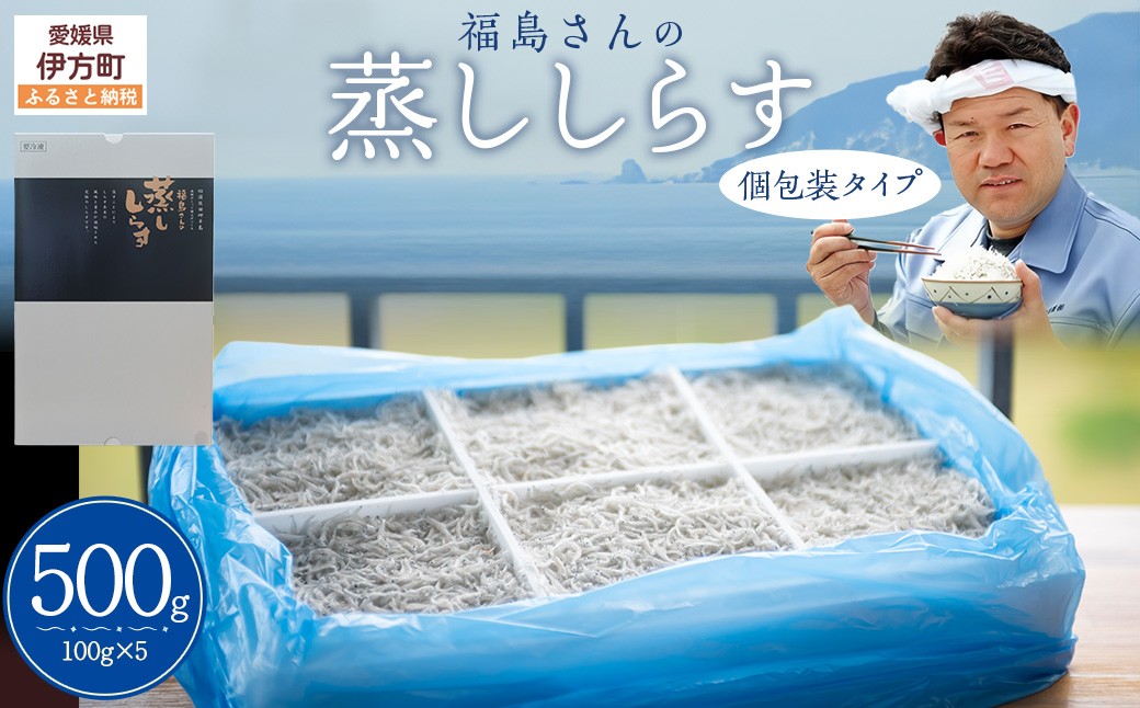 
                  【しらすを超えたしらす】福島さんの蒸ししらす（個包装タイプ）【 ふるさと納税 人気 おすすめ ランキング しらす シラス 蒸ししらす おかず ご飯 ご飯のお供 おにぎり ギフト 贈答 贈り物 愛媛県 伊方町 送料無料 】 IKTB019 
                