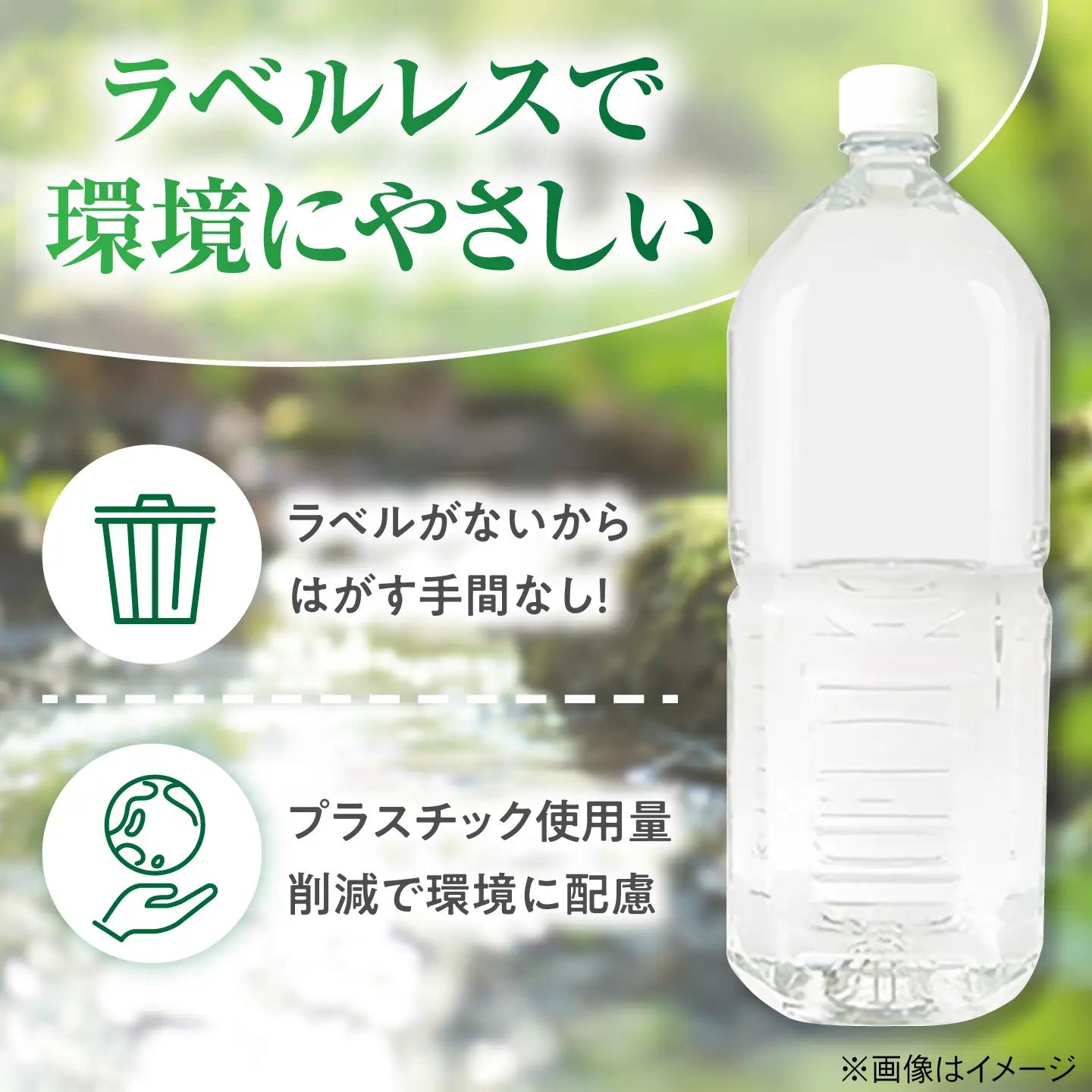 ミネラルウォーター【全6回定期便（毎月お届け）】ミネラルウォーター （２L×6本）3箱 [BDBE002-12]