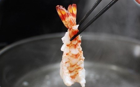 種子島 産 ジャンボ 車えび 生食用 ( プロトン 冷凍 車海老 ・ 化粧箱 入り）　NFN110【600pt】