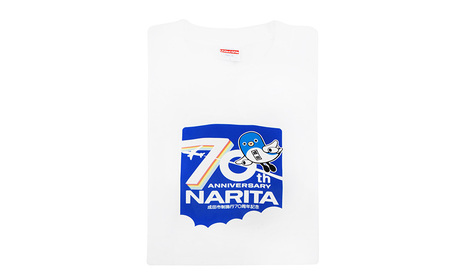 【成田市制施行70周年記念】メモリアルTシャツ Lサイズ