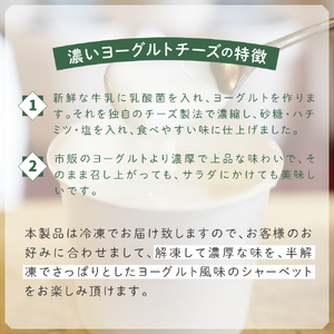 冷凍ヨーグルトチーズ 3個 横市フロマージュ 冷凍 ヨーグルトチーズ ヨーグルト チーズ 乳製品 濃厚 北海道 芦別市