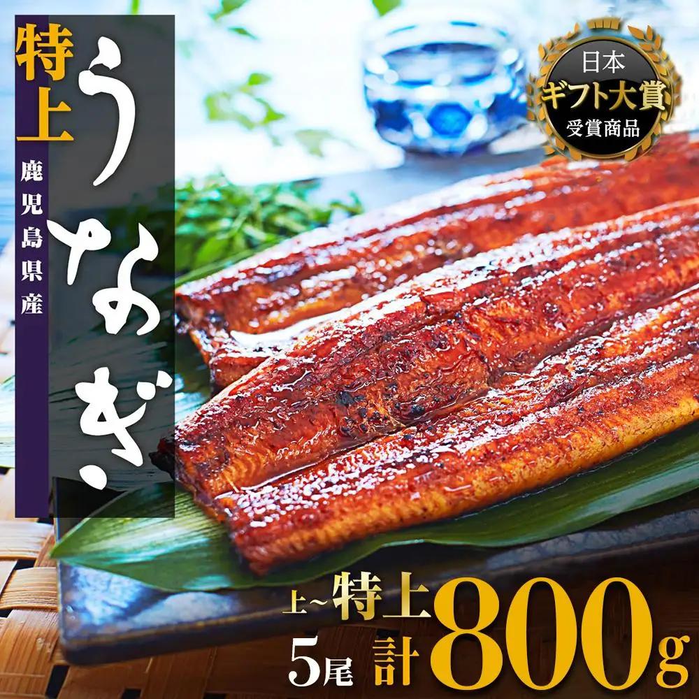 鹿児島県産 うなぎ 長蒲焼 5尾｜国産 うなぎ 鰻 蒲焼 かばやき 魚 魚介 魚貝 海鮮 うな重 ひつまぶし ギフト 人気 おすすめ 土用丑の日 鹿児島県 大崎町 大隅半島