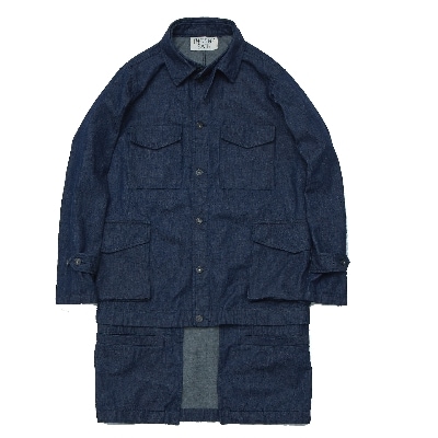 井原デニムコート・ジャケット(6way)　Mサイズ【1239311】