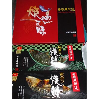 ふるさと納税 若狭町 焼魚ざんまい　鯖街道(真空パック焼鯖2点セット)