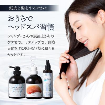 ふるさと納税 渋谷区 頭皮ケア用 スタートセット お家でヘッドスパ 3STEP【年齢に応じた頭皮ケア】 【092022】 |  | 01