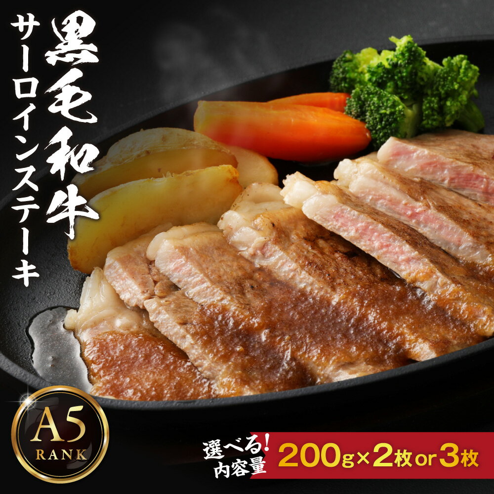 【ふるさと納税】【A5ランク】黒毛和牛 (博多和牛) サーロイン ステーキ 200g×2枚 200g×3枚【伊豆丸商店】 特選 黒毛和牛 博多和牛 サーロインステーキ 国産牛 国産 和牛 柔らかい ジューシー ごちそう ご褒美 ディナー