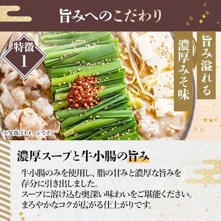 もつ鍋 博多もつ鍋おおやま レトルトもつ鍋 4人前（濃旨みそ味・2人前×2箱） メール便（ポスト投函） もつ鍋 