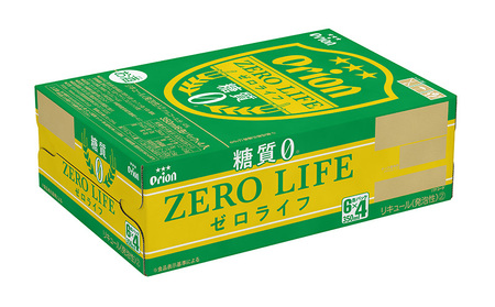 【オリオンビール】オリオンゼロライフ＜350ml×24缶＞計8400ml 糖質ゼロ 麦系 新ジャンル orion 味わい コク お酒 乾杯 国産 ギフト 地元 沖縄県 南国 くつろぎ 記念日 南国 お