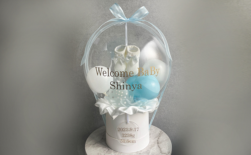 
ベビーソックスバルーンinバルーン
