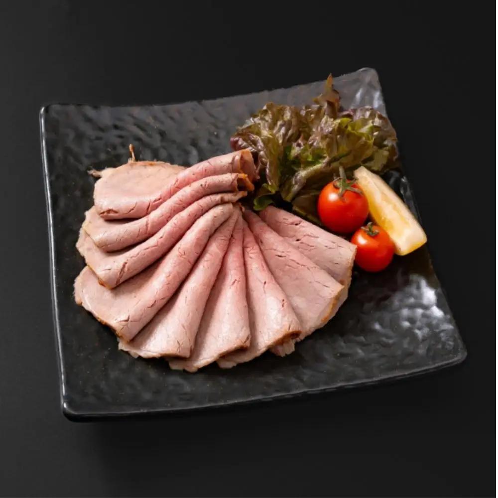 精肉店の直営焼肉【焼肉大剛】1kg 大容量！カット済み 本格ローストビーフ （パーティ最適）【ローストビーフ 肉 牛肉 冷凍便 おすすめ 人気 ランキング 冷凍 手作り 詰め合わせ 大容量 冷凍食品 
