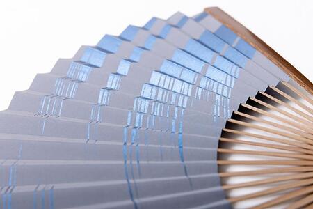 【伏見上野旭昇堂】漆喰京扇子(霞)｜京都 扇子 京扇子 人気［ 京都 扇子 和装 和風 工芸 人気 おすすめ ギフト プレゼント 贈答 お取り寄せ 通販 送料無料 ふるさと納税 ］