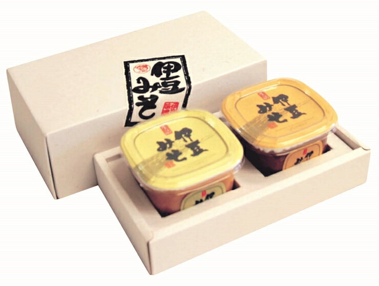 【ふるさと納税】 吟撰みそ 500g × 2個入り 味噌 みそ 調味料 厳選 された 米 と 大豆 を使ったお味噌 お米 発酵食品 健康 麹 和食 食品 吟撰白みそ (500g) 1つ 吟撰赤みそ (500g) 1つ 静岡県 三島市 G-14 伊豆フェルメンテ