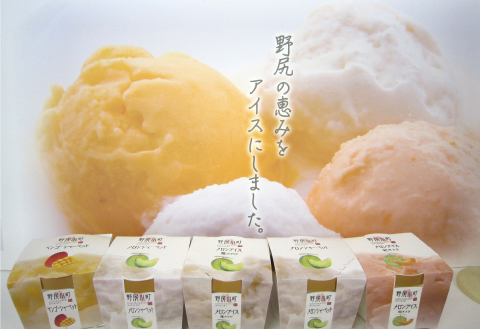 めろめろメロンと完熟マンゴーアイスセット（アイス シャーベット 完熟マンゴー マンゴー メロン スイーツ）