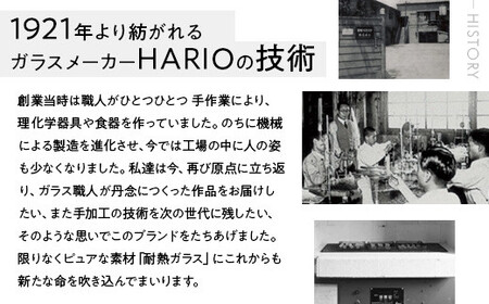 HARIO ネックレス＆イヤリング セット「リリー」シリーズ［HAP-L-001］［HAP-L-003E］_DL12｜耐熱 ガラス アクセサリー ハリオ 職人 繊細 フォーマル カジュアル きれいめ 