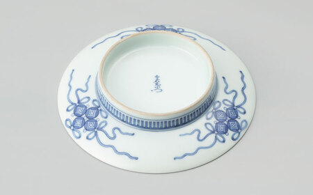 【有田焼】重要無形文化財 色鍋島有職文高台皿 / 佐賀県 / 今右衛門焼[41AAAY005]