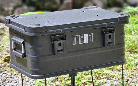 CUSTOM BASE BOX ／ ブラックカラー カスタムベースボックス ボックス アルミコンテナ コンテナ カスタマイズボックス