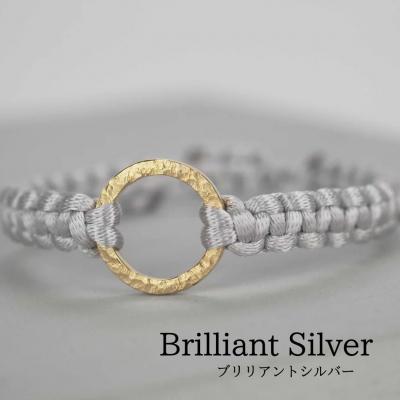 ふるさと納税 小松市 Bracelet -The SUN- ゴールド ブレスレット【ブリリアントシルバー】 |  | 01