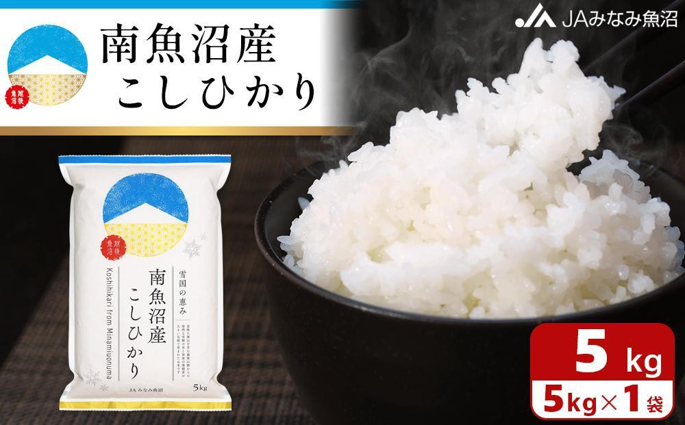 
            【令和7年産＼新米予約／】南魚沼産こしひかり 精米 5kg 精米HACCP認定工場 特A獲得日本一産地 JAみなみ魚沼一番人気 高品質精米 雪国の恵み もっちり甘い 南魚沼産コシヒカリ【新米予約 2025年10月上旬から順次発送】
          