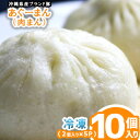 【ふるさと納税】沖縄県産ブランド豚　あぐーまん（肉まん）　10個入り（2個入り×5P）冷凍【 食品 加工食品 手作り 中華まん 点心 飲茶 まんじゅう にくまん 肉饅 豚まん 豚肉 アグー 粗挽 蒸し器推奨 レンジ可 おやつ 軽食 贈答用 贈り物 ギフト 沖縄 沖縄県産 豚々茶舗 】