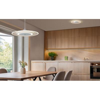 ふるさと納税 大河原町 LEDペンダントライト パネルライト 6畳 温白色　ホワイト アイリスオーヤマ[53753107] |  | 02