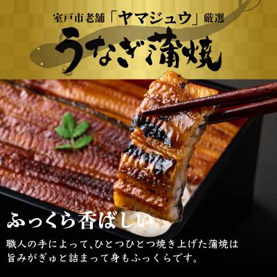 ふるさと納税 室戸市 【6回定期便】ヤマジュウ厳選! 国産 ウナギ 蒲焼き 2尾(1尾あたり約160g〜170g)×6回 |  | 01