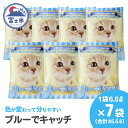 【ふるさと納税】 紙の猫砂 LOVEにゃんブルーでキャッチ 6.5L×7袋 色が青に変わる しっかり固まる 燃えるゴミ 水洗トイレ使用不可 ニャン 猫 ネコ ねこ まとめ買い ペット用 消耗 衛生 防災 備蓄 日本製 国産 SDGs サノテック 静岡 富士市 [sf024-018]