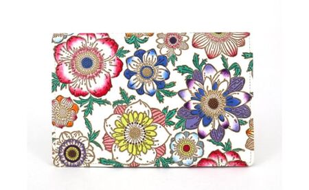 パーソナルホルダー 文庫屋大関 アネモネ 革小物 パーソナルホルダー【皮革工芸品】