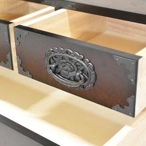民芸箪笥　和み（NAGOMI）F-70飾り棚　たんす 大川家具