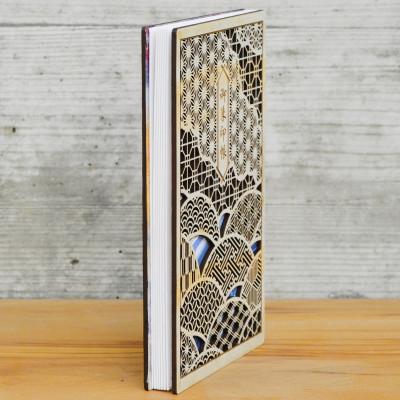 ふるさと納税 智頭町 智頭杉の木製御朱印帳　ー東雲-(専用クリアカバー付き ) |  | 02