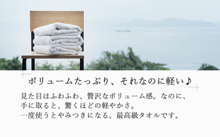 【今治タオル】高品質フェイスタオル ２枚 ギフトセット TOKIMEKIシリーズ （オフホワイト） 【タオル専科 ５SECONDS TOWEL】