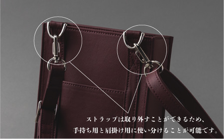 りんごレザー RingoLeather(登録商標) MINI SHOULDERBAG 【 赤 】 株式会社SORENA ミニショルダーバッグ 信州 65000円 長野県 飯綱町